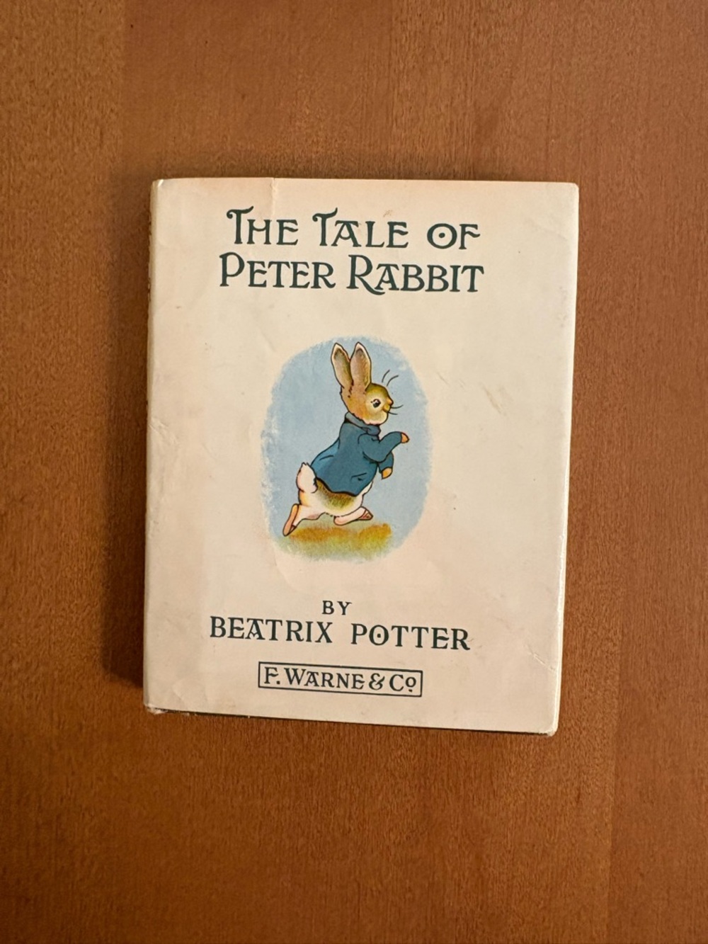 The Tale of Peter Rabbit by Beatrix Potter. F. Warne & Co. Vintage Hardcover